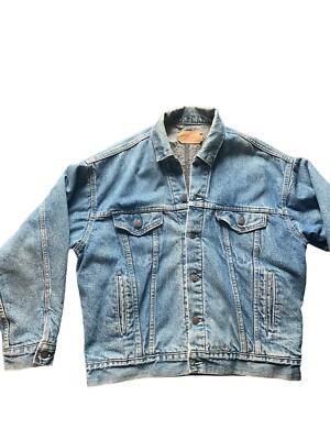 Vintage Levis Jacket M 70507 Denim Troy Blanket Lined Vintage Levis Jacket M 70507 Denim Troy Blanket Lined