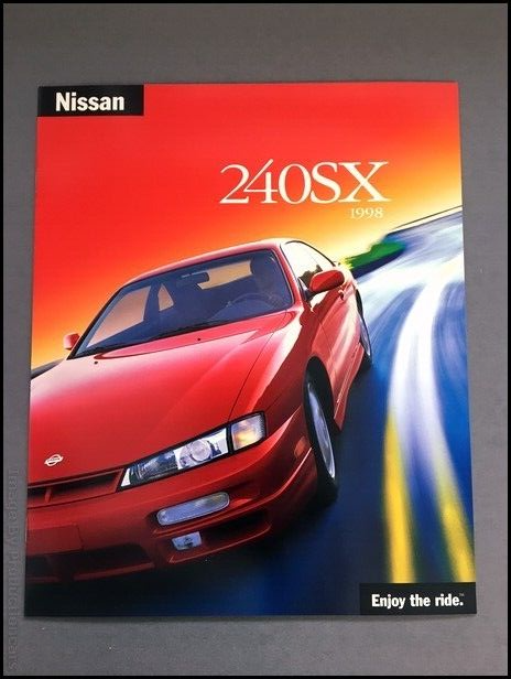 1998 Nissan 240-SX 240SX 240 SX 12-page Original Car Sales