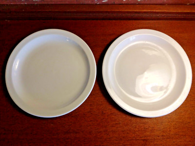 Set of 2 White Aladdin Temp Rite Better by Degrees Entree Plates ~ 9 ...
