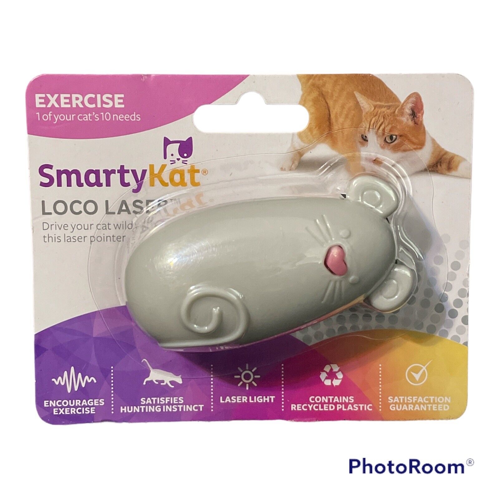 Smartykat Loco Laser 完全送料無料 Exercise Electronic New 高質 Toy Cat Light
