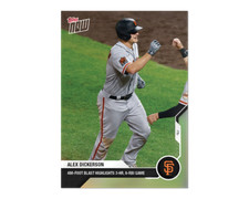 2020 Topps NOW Alex Dickerson #190 ~ San Francisco Giants ~ PR 261