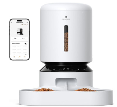 PETLIBRO Automatic Cat Feeder WiFi Pet Feeder for 2 Cats or Dogs w APP 5G