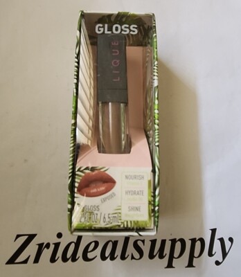 Lique Lip Gloss Exposed Nourish Hydrate Shine Vitamin E