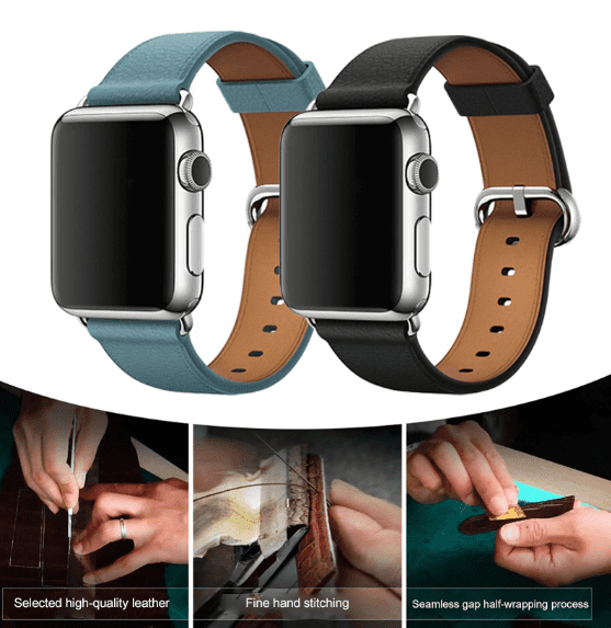 como limpiar correa apple watch