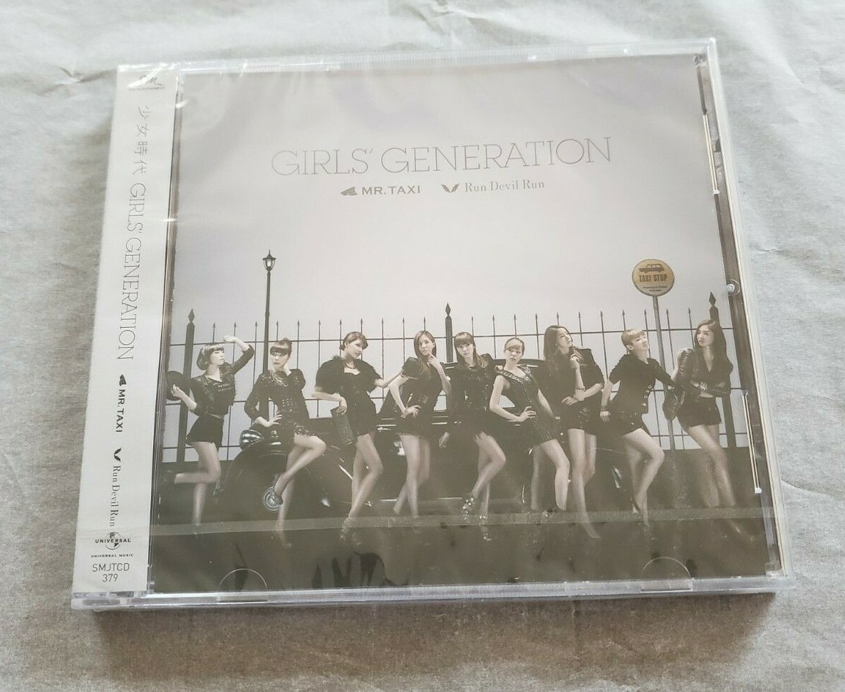 少女時代　MR.TAXI/Run Devil Run サイン入りCD 少女時代 MR.TAXI/Run Devil Run サイン入りCD SNSD Girls