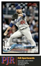 2018 Topps #623 Josh Fields Los Angeles Dodgers  EXTRA 35% OFF 4+