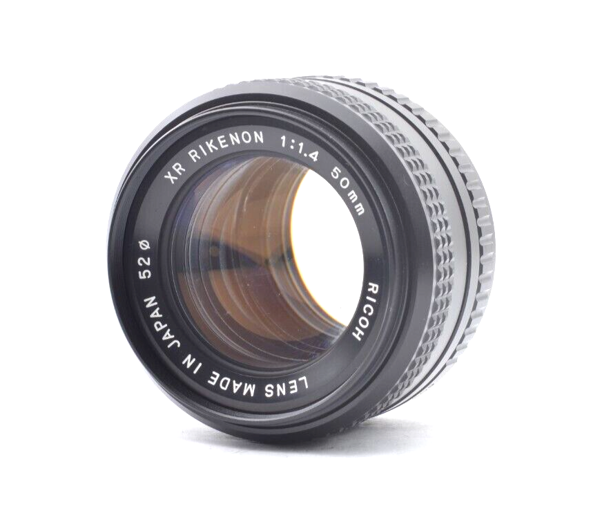 RARE!!!【Top Mint】RICOH XR RIKENON 50mm F/1.4 for PENTAX K