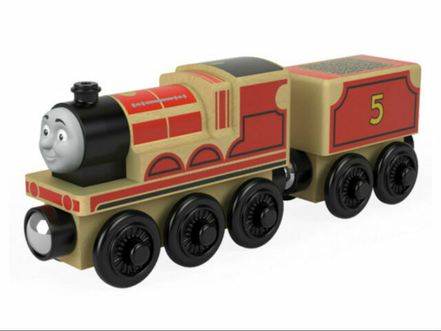 james wooden train engine