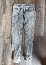 Mogul Stretch W 27 Blue Jeans Slim Fit  Grau Meliert