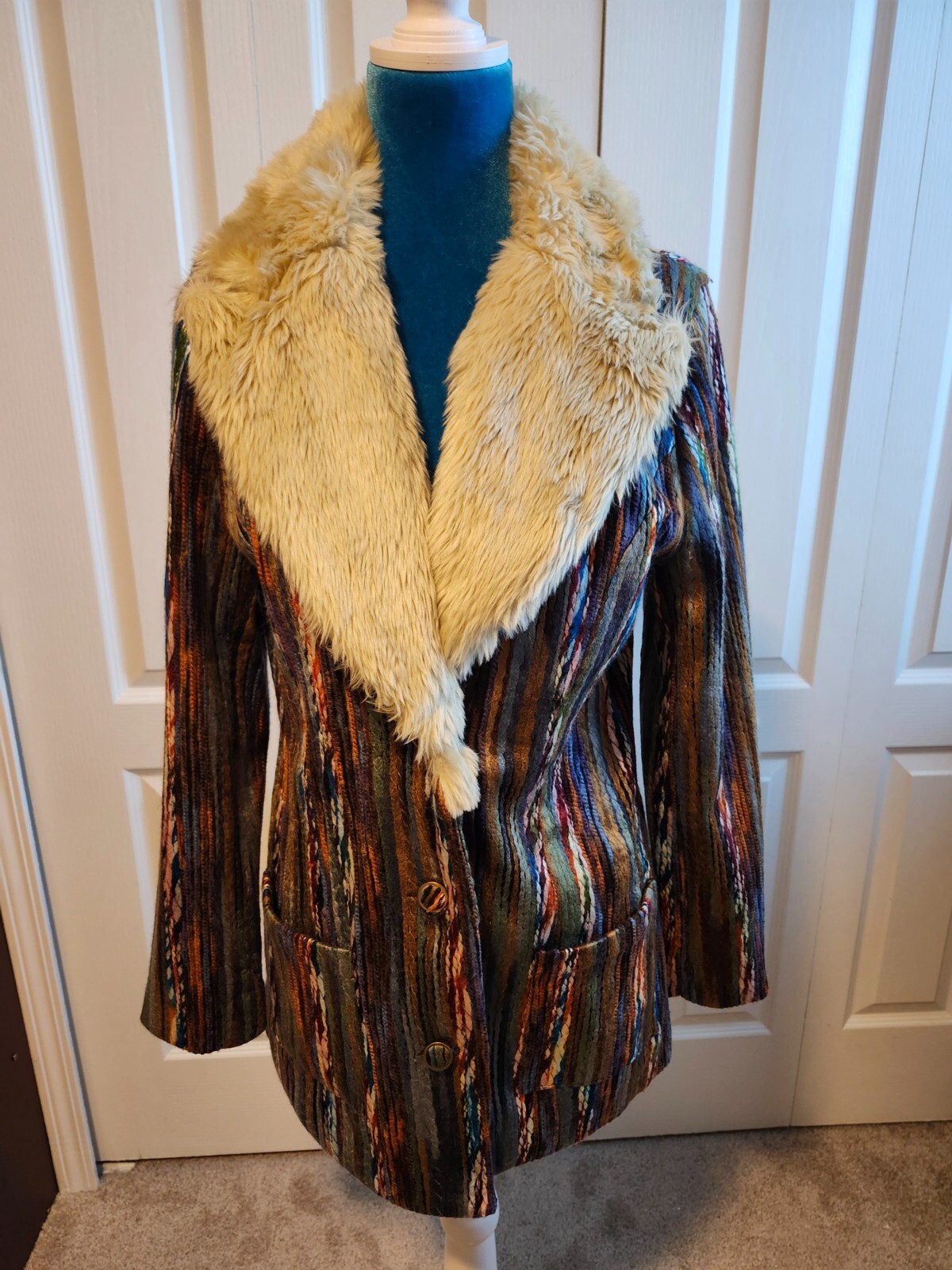 MinkPink multicolor beautiful coat size S