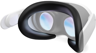 VR Silicone Face Pad Cover for Meta Quest 3 Original Headset Accessories, Meta Q