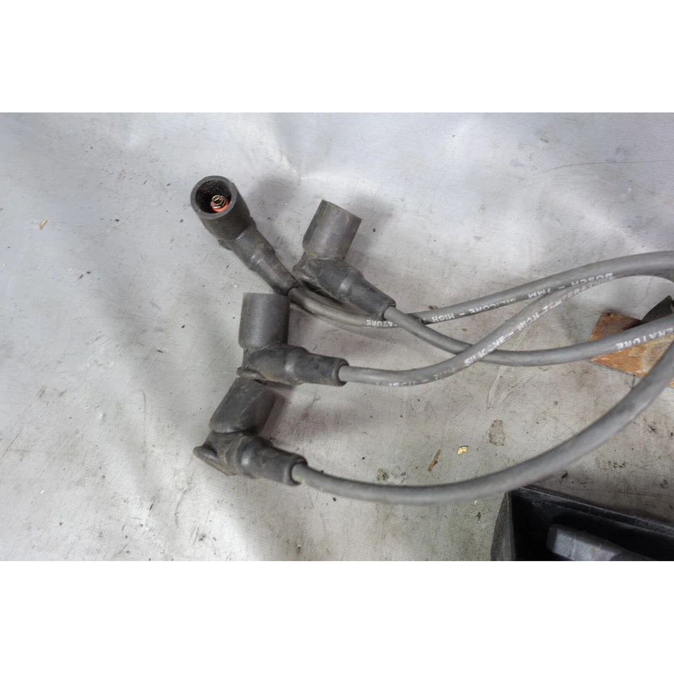 91-92 BMW E30 318i M42 4 cilindros Bosch Juego de cables de bujía de encendido OEM Foto 2 de 4