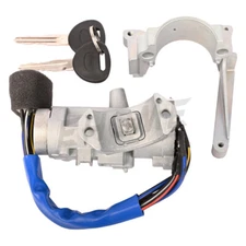 Ignition Lock Cylinder Switch Housing Assembly Fit for Hyundai Accent 1 Set