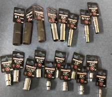 Powerbuilt 19Pc Bundle Inch Drive , Socket set- 641200M, 648273M, 641205M, 64827