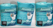 Assurance One Size Belted Undergarments Moderate Absorbency 30 Count 3 Pack