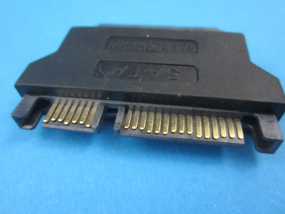 1.8" Micro SATA auf 2,5 SATA Adapter Connector SSD HDD Festplatten - Bild 3 von 4