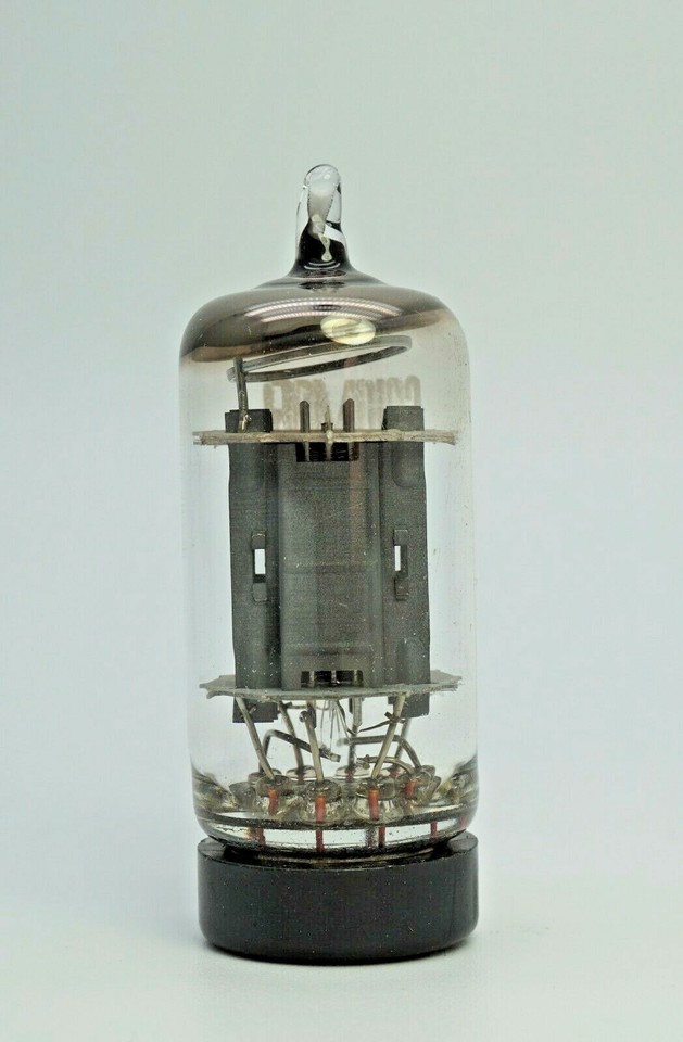 ECC82, 12au7 Brimar long plates early Tube, lampe, Röhre