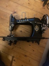 Nähmaschinenkopf Vesta L.O.Dietrich Altenburg Guss Garten Fenster Nähmaschine 21