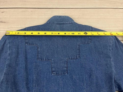 Vintage Neu mit Etikett Roughrider by Circle T Damen Denim Bolero Jacke Western Cowgirl - XS - Bild 13 von 14