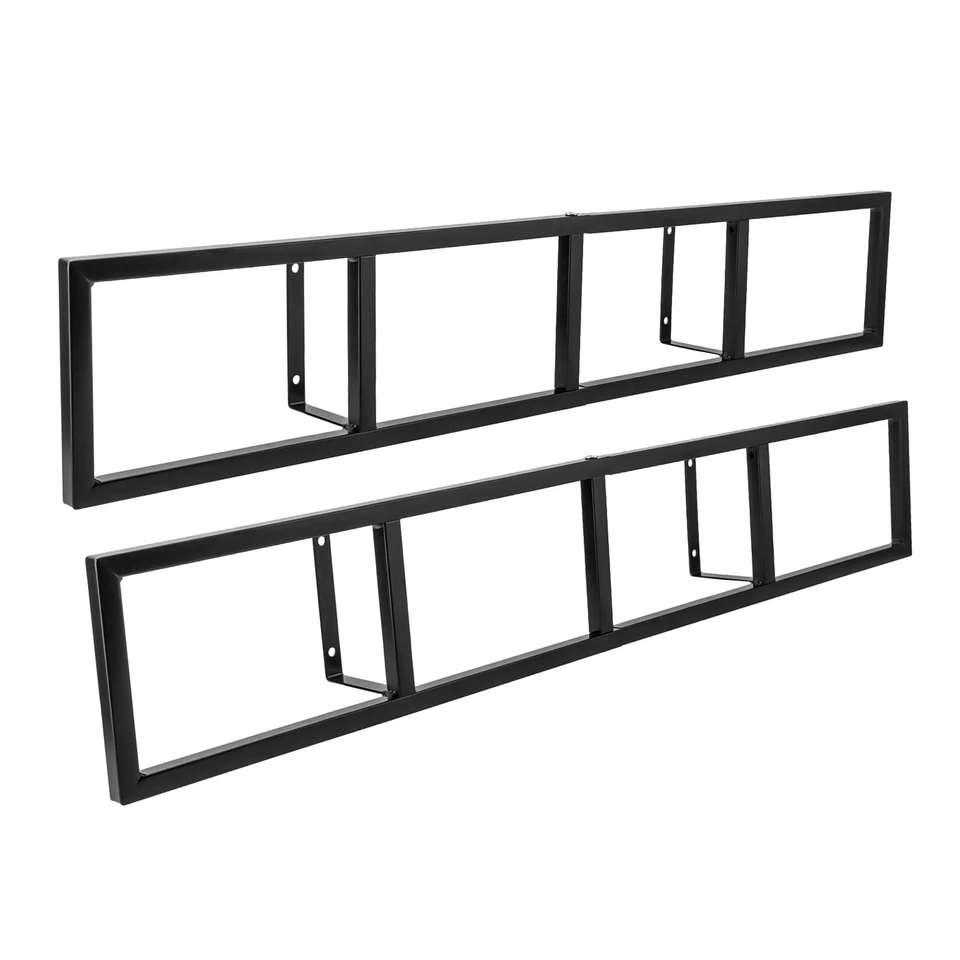 2x Floating Shelf Wall Mount CD DVD Rack Media Storage Organizer Shelves Large - Image 3 of 4