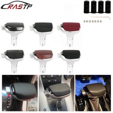 Universal Jdm Pu Leather Automatic At Car Gear Stick Shift Knob Lever Shifter