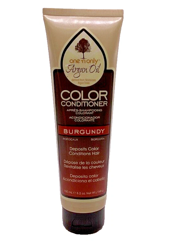 (3 pack) One 'n Only Color Conditioner Burgundy / 5.2 oz - Image 2 of 3
