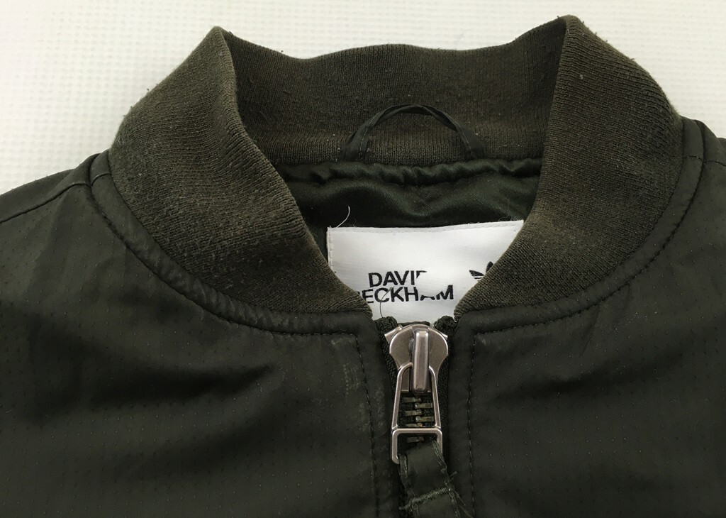 Adidas x David Beckham MA-1 bomber jacket 2012 military Adidas x David Beckham MA-1 bomber jacket 2012 military