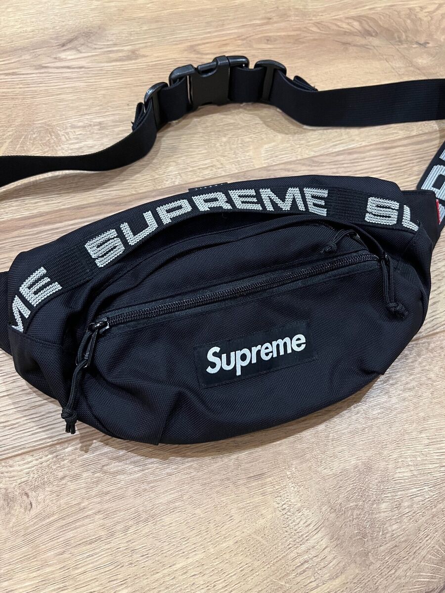 Supreme Waist Bag SS18 Black | eBay