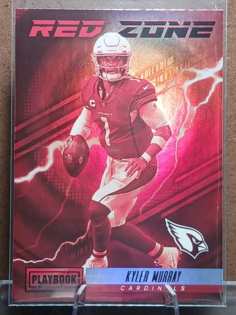 2022 Panini Playbook Kyler Murray #RZ-4 Red Zone Holo SP Color