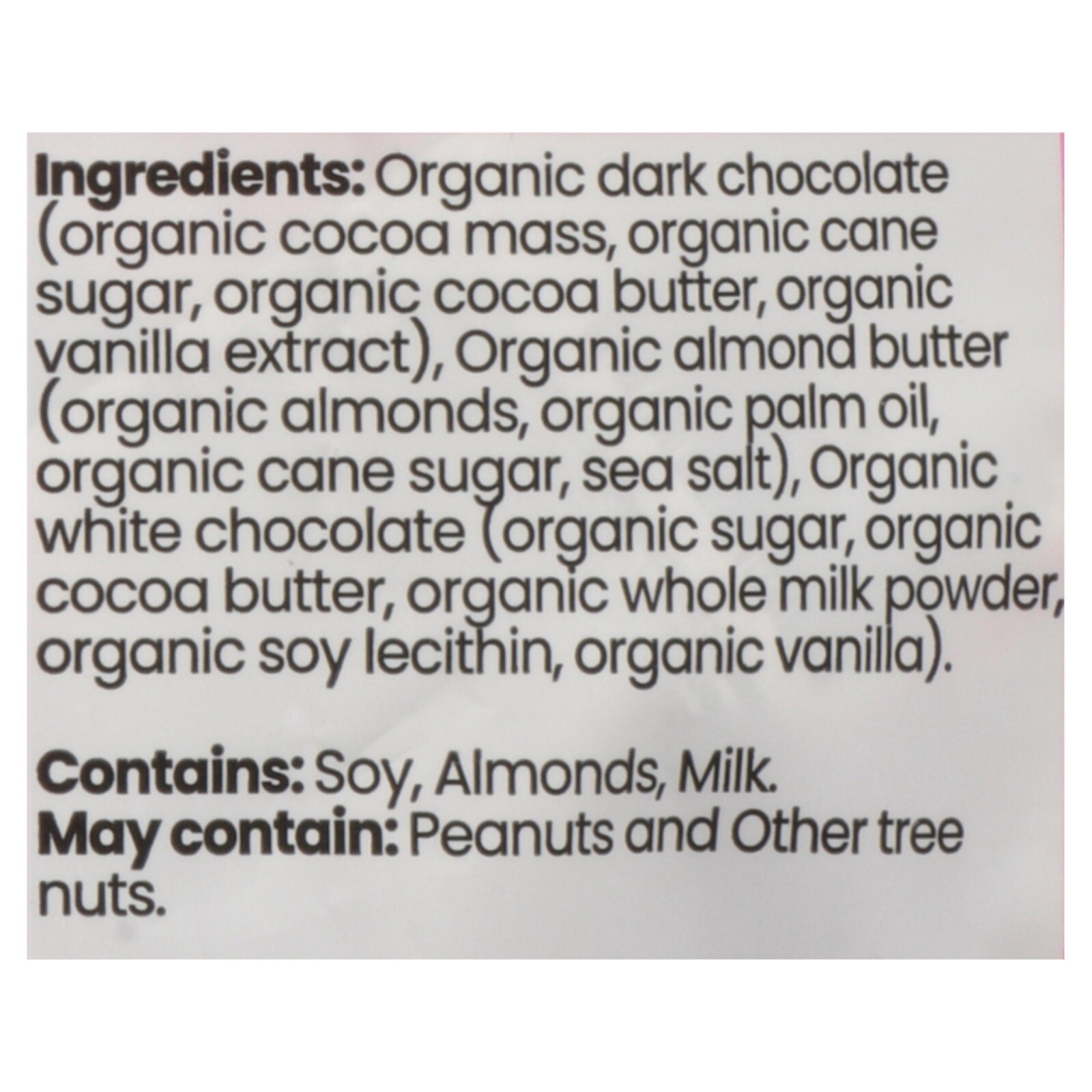 2 Bags of Chocxo Organic Dark Chocolate Almond Butter Cups 60 Cacao
