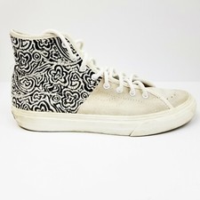 VANS Tan Suede Hi Tops Mens Sz 7 Women Sz 8.5 Unisex Skate Shoes EUC