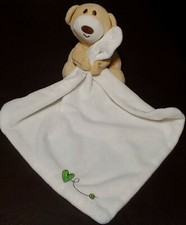 Teddy Bear Plush Soother Security Blanket Soft Baby Toy
