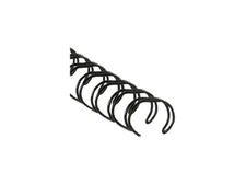 52539 Fellowes Wire Bindings, 1/4" Diameter, 35 Sheet Capacity, Black, 25/Pack
