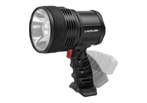 Proyector de mano recargable impermeable 1500 lúmenes Mactronic X-Pistol GEN2 - Imagen 8 de 10