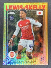 Myles Lewis-Skelly 2024-25 Topps Chrome UCC Japan Edition Yellow Mojo RC /150