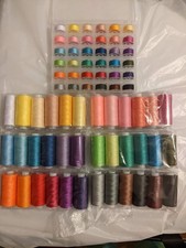 72pcs Sewing Thread Set: 36 Colors Prewound Bobbins, 400 Yards Polyester