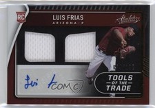 2022 Absolute Tools of the Trade 2 Swatch Signatures /199 Luis Frias Auto fm0