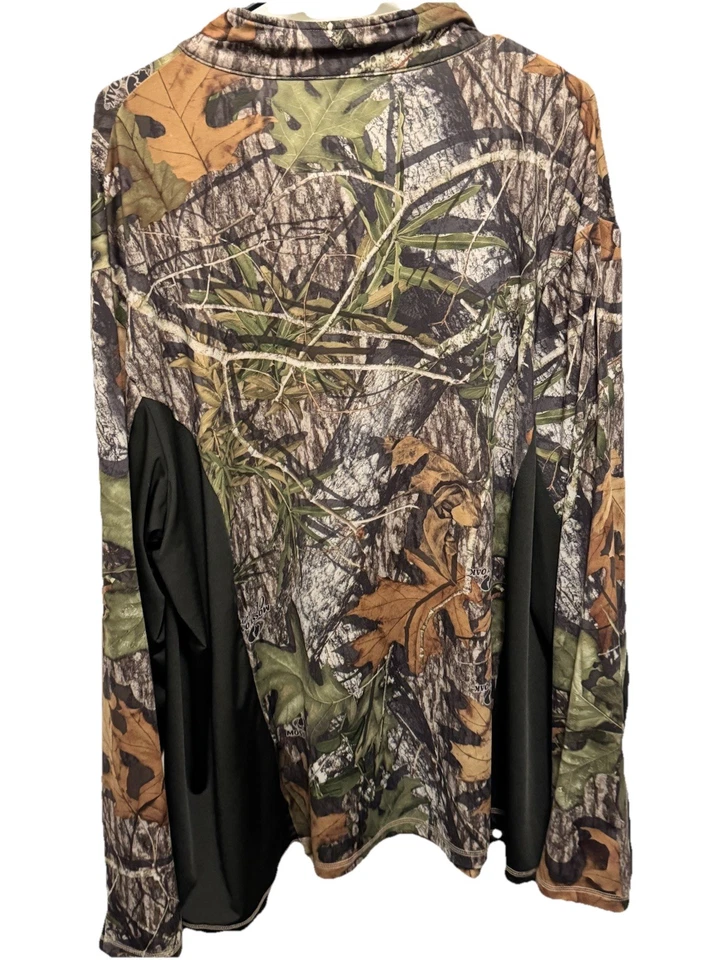 Men’s Mossey Oak Obsession  Pullover  1/4 Zip  - Image 4 of 4