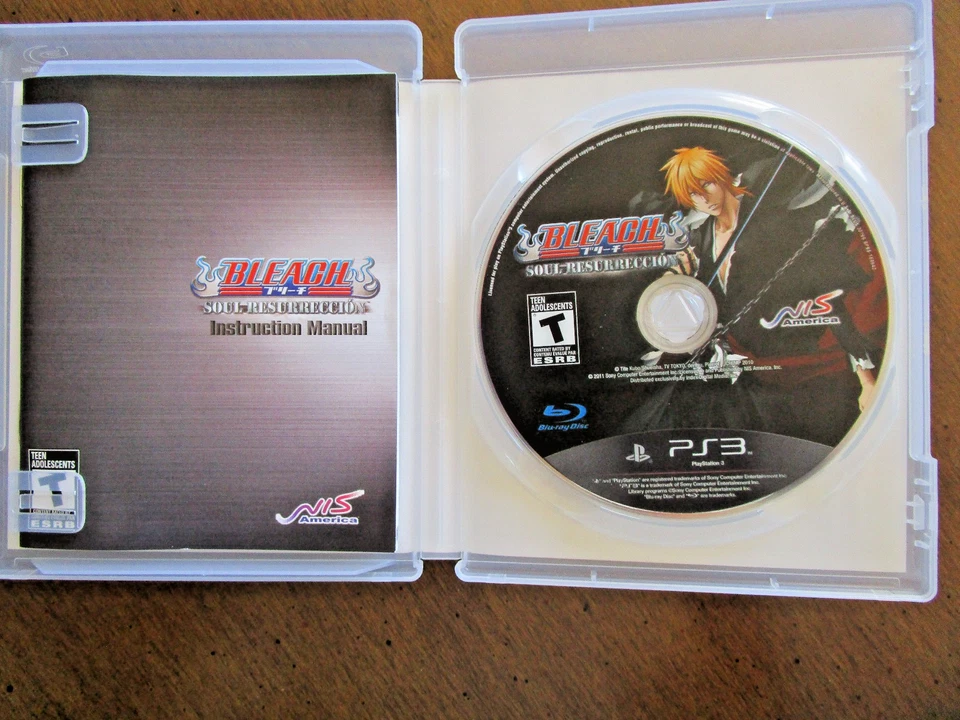 Bleach: Soul Resurreccion (Sony PlayStation 3, 2011) PS3 Complete - Image 3 of 4