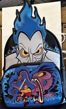 Loungefly Disney Villains Hercules Hades Scene Mini Backpack NWT