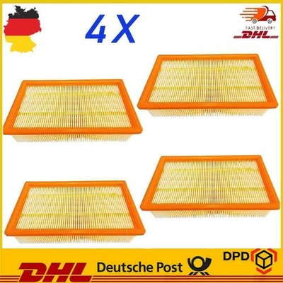 4x Flachfaltenfilter für Kärcher NT 20/1 25/1 30/1 35/1 40/1 45/1 55/1 Tact Te