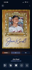 25 Topps Bunt DIGITAL Gilded HoF Signature ICONIC Jim Kaat