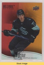 2021-22 Upper Deck Allure Rainbow Red Orange Kole Lind #R-32 READ kr0