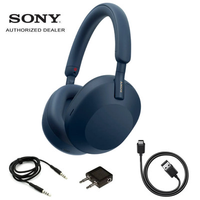 Sony WH-1000XM5 Wireless  Leading Noise Canceling Bluetooth Headphones Navy