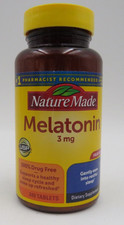 Nature Made Melatonin 3 mg 240 ct Tablets EXP 11/28 NEW