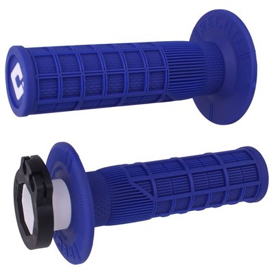 Odi H36RCU4fea-3b32b0 Recoil Full-Waffle SX-MX V2 Lock-On Grips Blue For