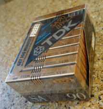 TDK SA90 8 Pack  SA100 Audio Cassettes FACTORY SEALED NEW Blank Tapes Type II