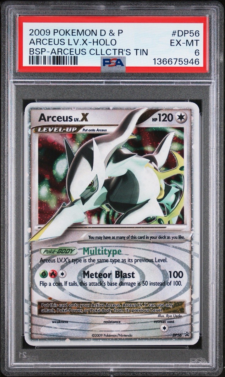 Arceus LV.X DP56 【英語版】 Arceus LV.X DP56 Diamond and Pearl Holo for sale online | eBay
