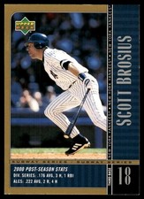 Scott Brosius 2000 Upper Deck Subway Series #NY11 Yankees MLB READ FREE SHIPPING