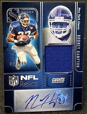 2025 Silhouette Rodney Hampton Auto Patch /199 # NRA-RHN